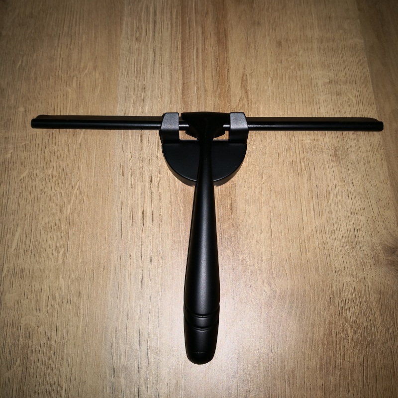 Stainless Steel-Zinc Alloy Black Squeegee